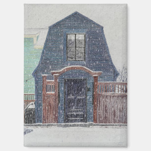 Snowy Day Magnet