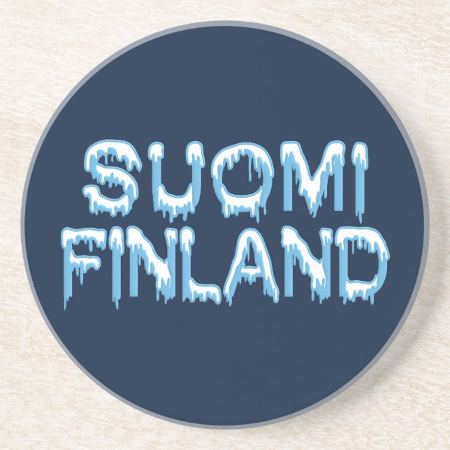 Snowy Finland coaster (Front)