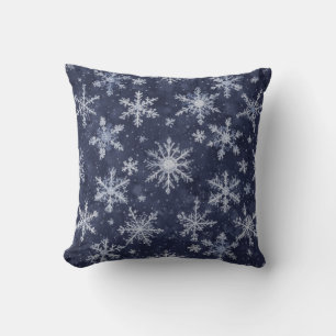 Snowy flake pattern  cushion