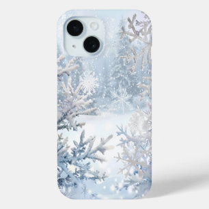 Snowy Forest Serenity Phone Case