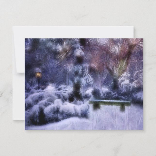 Snowy Forest Winter Wonderland (Front)