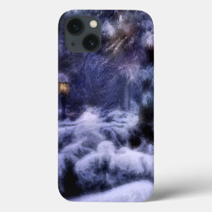 Snowy Forest Winter Wonderland iPhone 13 Case