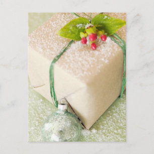 Snowy Gift Greeting Cards and Stickers