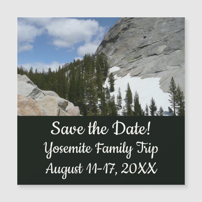 Snowy Granite Domes II Yosemite National Park (Front)