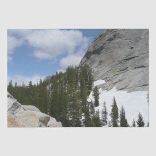 Snowy Granite Domes II Yosemite National Park Tissue Paper