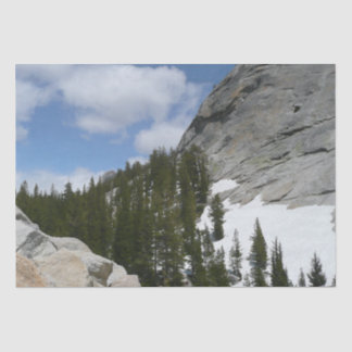 Snowy Granite Domes II Yosemite National Park Tissue Paper