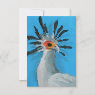 Snowy January Thank You Card