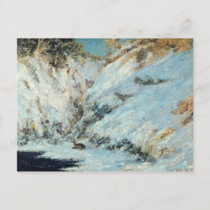 Snowy Landscape, 1866 Postcard