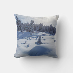 Snowy Landscape Cushion