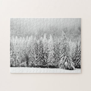 Snowy Landscape Jigsaw Puzzle