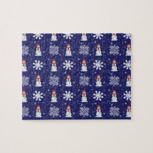 Snowy Men Jigsaw Puzzle