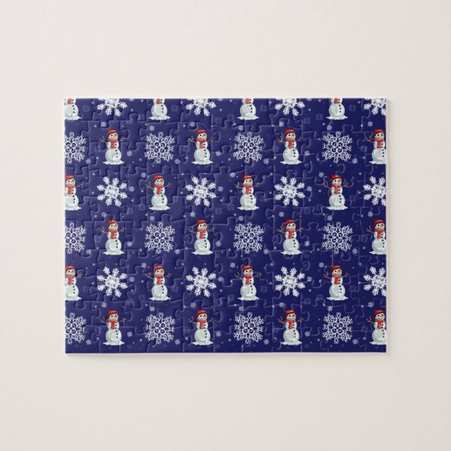 Snowy Men Jigsaw Puzzle (Horizontal)