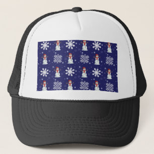 Snowy Men Trucker Hat