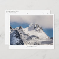 Snowy Mountain Landscape Photo