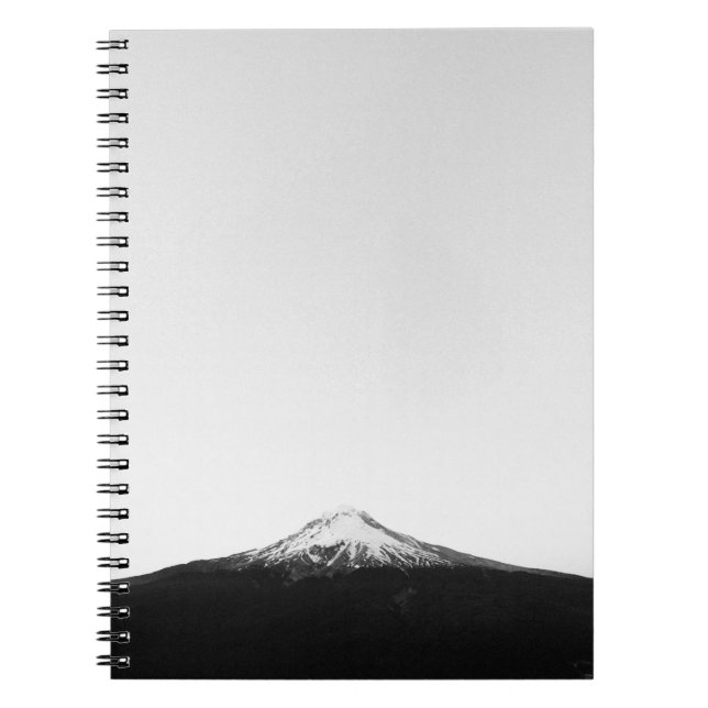 SNOWY MOUNTAIN PEAK NOTEBOOK (Front)