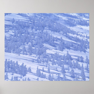 Snowy Mountain Poster