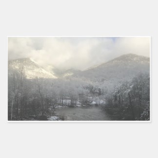 Snowy Mountain Sticker