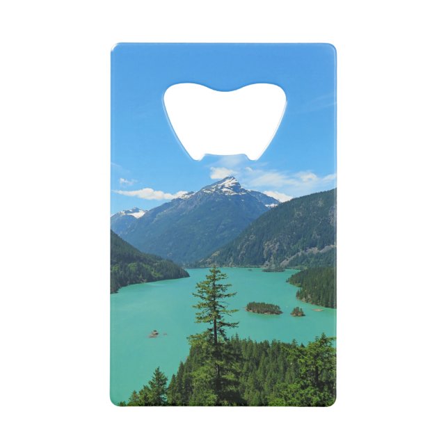 Snowy Mountain Turquoise Lake in Washington (Front)