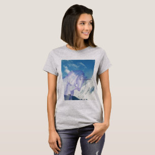Snowy Mountain Unicorn Gentle Bond T-Shirt