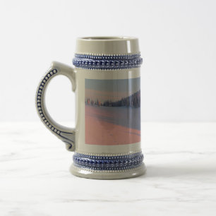 Snowy Mountains Beer Stein