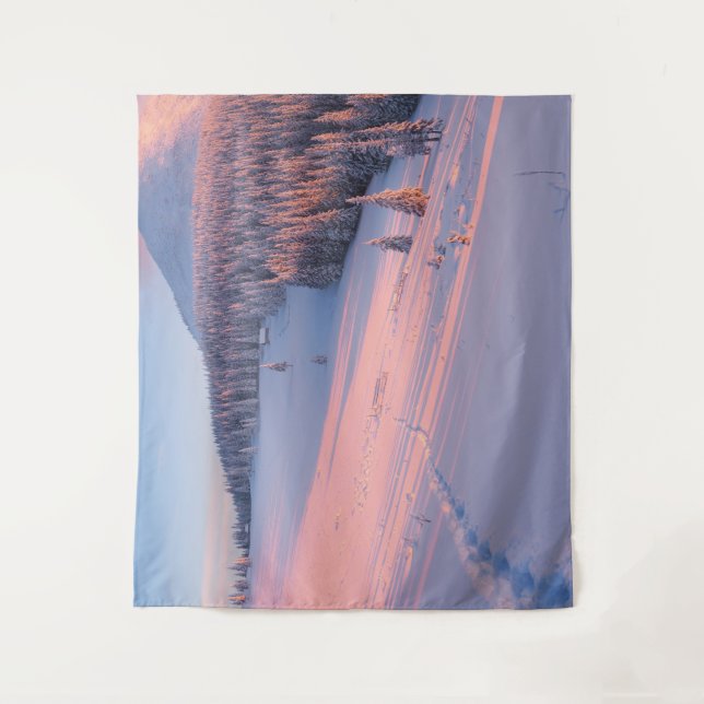 Snowy Mountains Tapestry (Front)