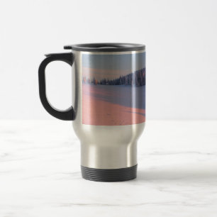 Snowy Mountains Travel Mug