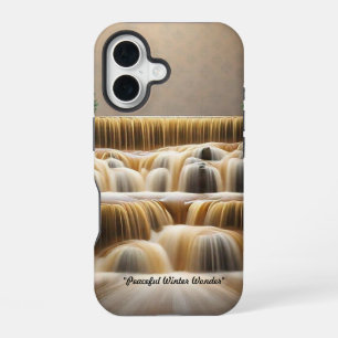 "Snowy Night Serenade" iPhone 16 Case