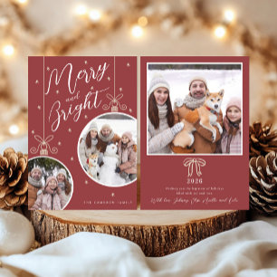 Snowy Ornament Christmas Card