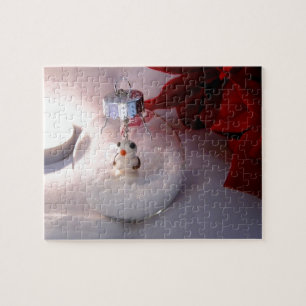 Snowy Ornament Jigsaw Puzzle