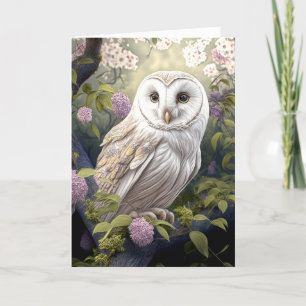 SNOWY OWL ALL-OCCASION BLANK CARD