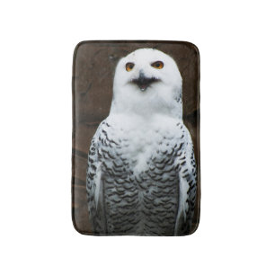 Snowy Owl bmcn Bath Mat