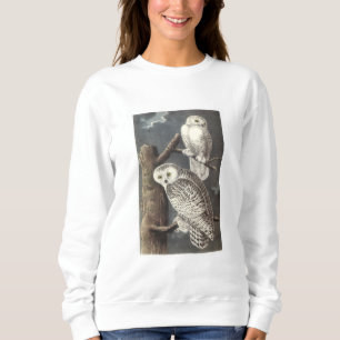 Snowy Owl by Audubon Sweatshirt