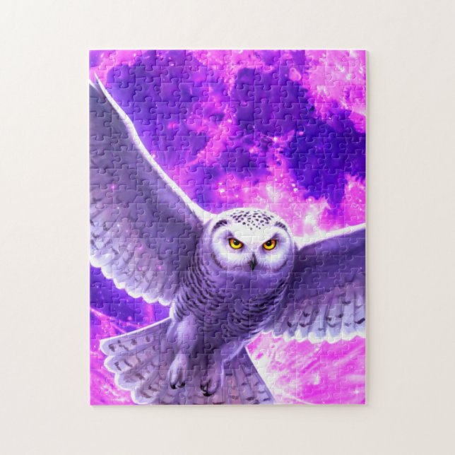 Snowy Owl by Purple Moon Jigsaw Puzzle (Vertical)