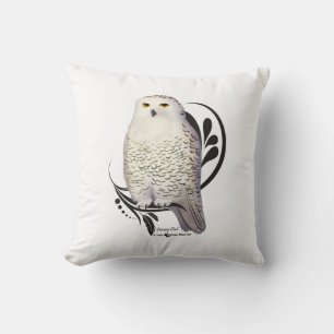 Snowy Owl Cushion