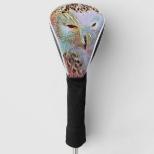 SNOWY OWL GOLF HEAD COVER