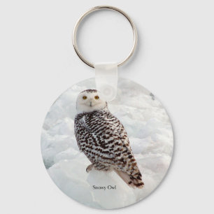 Snowy Owl key chain
