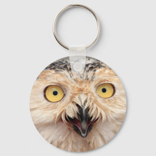 Snowy Owl Key Ring