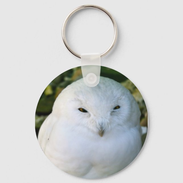 Snowy Owl Key Ring (Front)