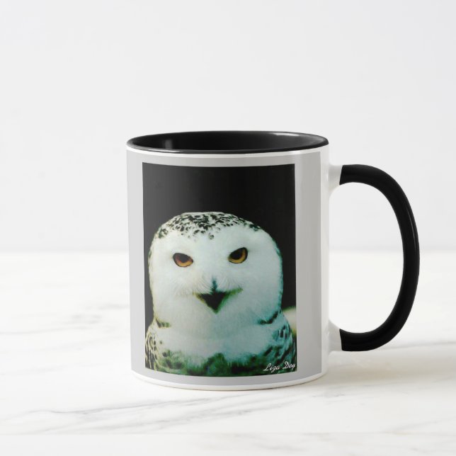 Snowy Owl Mug (Right)