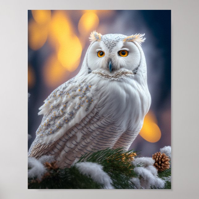 Snowy Owl Poster (Front)