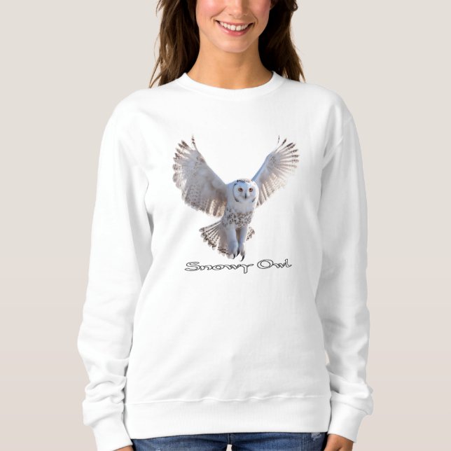 Snowy Owl Sweatshirt (Front)