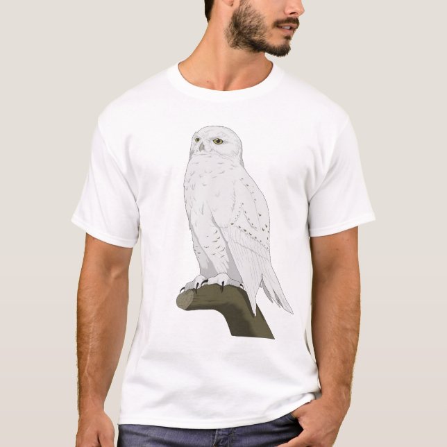 Snowy Owl T-Shirt (Front)