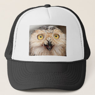 Snowy Owl Trucker Hat