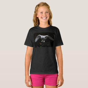 Snowy Owl With Open Wings gca T-Shirt
