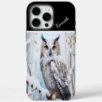 Snowy Owl's Winter Perch