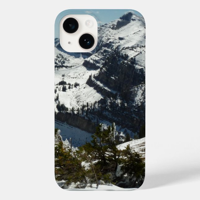 Snowy Peaks of Grand Teton Mountains II Photo Case-Mate iPhone Case (Back)
