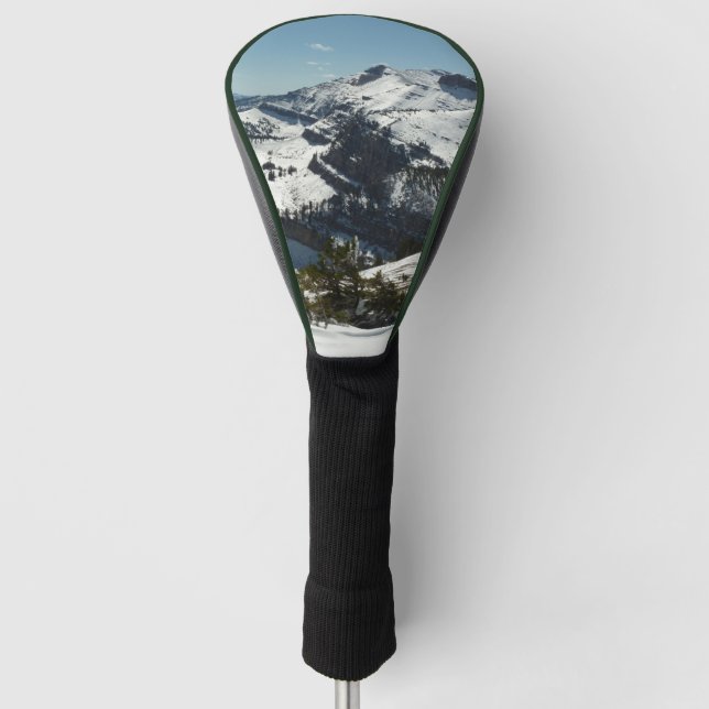 Snowy Peaks of Grand Teton Mountains II Photo Golf Head Cover (Front)