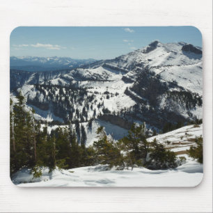 Snowy Peaks of Grand Teton Mountains II Photo Mouse Pad