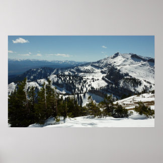 Snowy Peaks of Grand Teton Mountains II Photo Poster