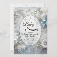 Snowy Petals in Frozen Bloom Baby Shower